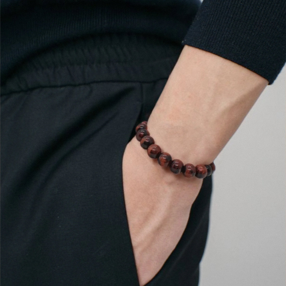 Protector - Red Tiger Eye Bracelet